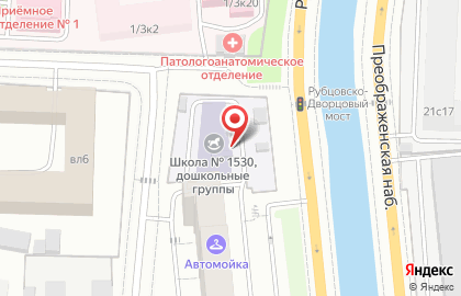 Школа №1530 с дошкольным отделением в проезде Попова на карте