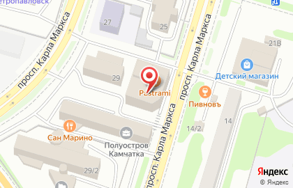 Страховая компания Согласие в Петропавловске-Камчатском на карте
