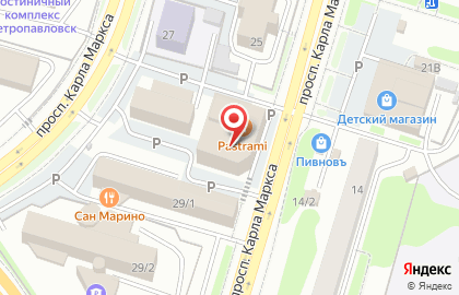 Служба экспресс-доставки DHL в Петропавловске-Камчатском на карте