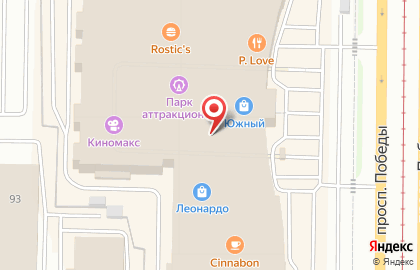 Магазин ювелирных изделий Pandora на метро Проспект Победы на карте