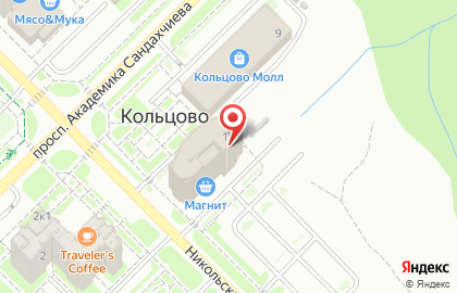 Газета Компас в Новосибирске на карте