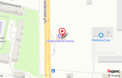 Ресторан быстрого питания МагБургер на Московской улице в Подольске на карте