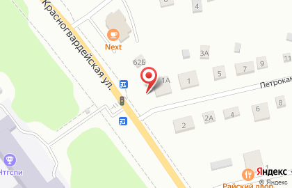 Продуктовый магазин Идеал в Екатеринбурге на карте