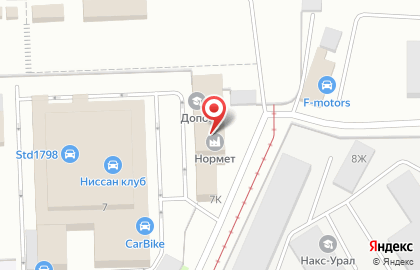 Торгово-производственная компания Электромагнит на Кислородной улице на карте