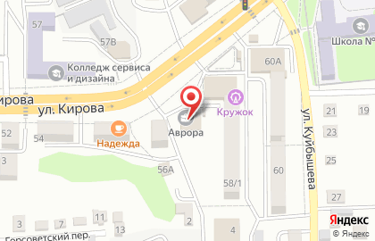 Служба заказа легкового транспорта Форсаж во Владивостоке на карте