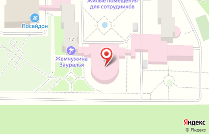 Санаторий Жемчужина Зауралья в Шадринске на карте