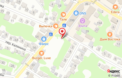 Автостоянка в Дагестанских Огнях на карте