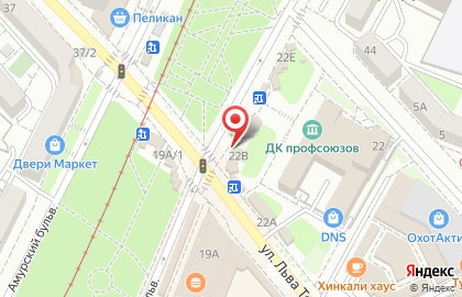 Салон связи СемьСот на улице Льва Толстого на карте