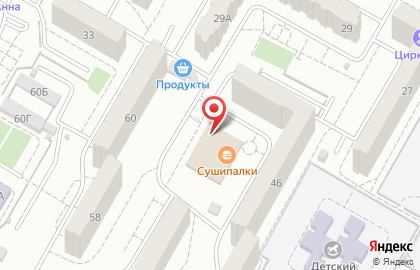 Супермаркет Покупочка в Краснооктябрьском районе на карте
