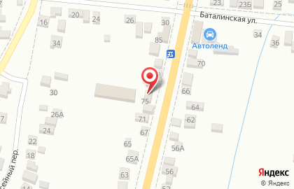 Магазин алкогольных напитков АлкоМаркет на улице Гагарина на карте
