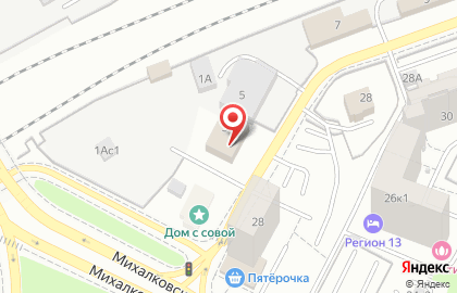 Компания по лицензированию такси в проезде Черепановых на карте