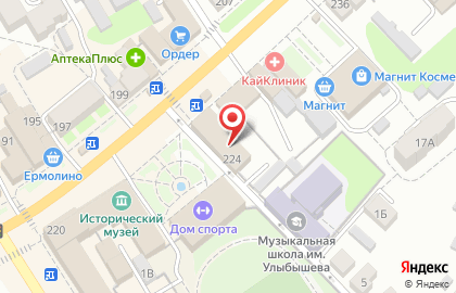Бизнес-Центр в Нижнем Новгороде на карте