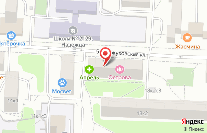 Фирменный магазин Ремит на 5-й Кожуховской улице на карте