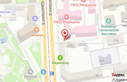 Александра на улице Цвиллинга на карте