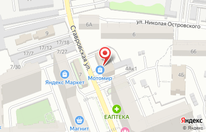 Магазин Кресловъ в Ленинском районе на карте