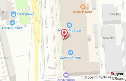 Мебельный салон Дятьково на метро Щёлковская на карте
