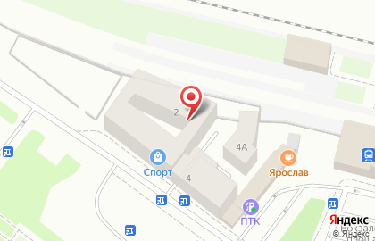 Такси Круиз на Железнодорожной улице на карте