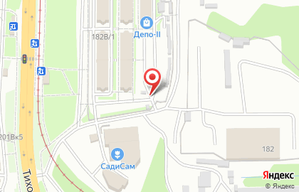 Автостоянка в Хабаровске на карте