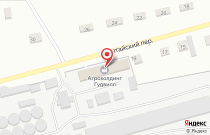 Банкомат СберБанк в Алтайском переулке на карте