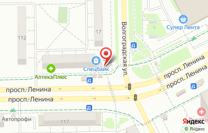Магазин Хлебница на проспекте Ленина на карте