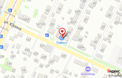Бар Три пескаря в Железнодорожном районе на карте