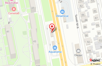 Автомойка самообслуживания Aquarama на Автозаводском шоссе на карте