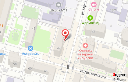 Мастерская Театр цветов на улице Мустая Карима на карте