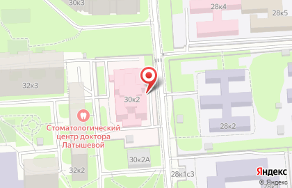 МГМСУ, Московский государственный медико-стоматологический университет им. А.И. Евдокимова на улице Крылатские Холмы на карте