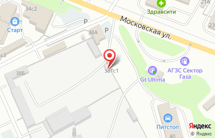 Материально-техническая база Теплосеть на карте