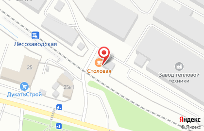 Столовая в Ижевске на карте