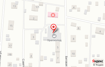 ООО Уралхолод на карте