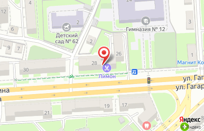 Частное охранное предприятие ОБЕРЕГ-48 в Правобережном районе на карте