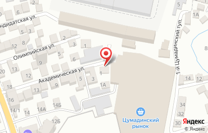 Оптово-розничный магазин Казмир на проспекте Али-Гаджи Акушинского на карте