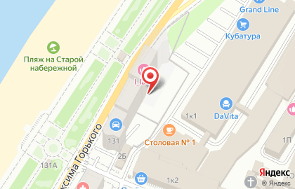Салон красоты Розовая пантера на улице Максима Горького на карте