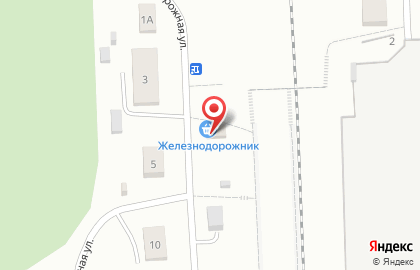 Продуктовый магазин Железнодорожник на карте