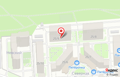 Моне на улице Владимира Невского на карте