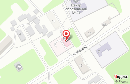 Фельдшерско-акушерский пункт, пос. Маклец на карте