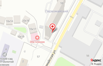 Продовольственный магазин в Москве на карте