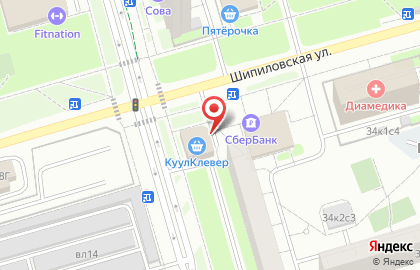 Винный магазин Отдохни в Северном Орехово-Борисово на карте