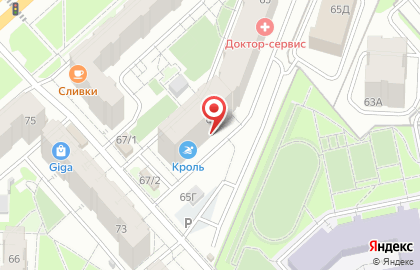 Центр климата в Советском районе на карте