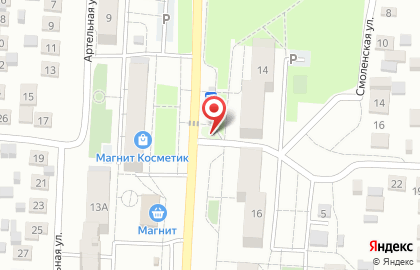 Киоск по продаже хлебобулочных изделий Хлебный рай на Центральной улице на карте