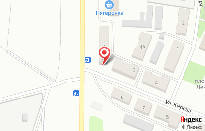 Аптека ГранатЪ на улице Кирова на карте