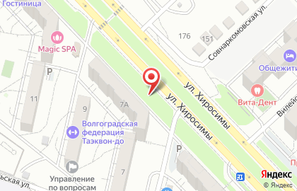 Билборды (6х3 м) от РГ Дрим в Центральном районе на карте