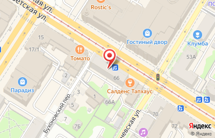 Компания Натяжные потолки ЭВИТА на Советской улице на карте