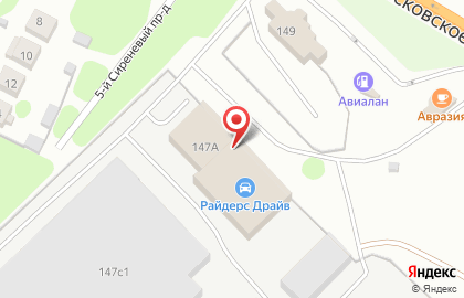 Транспортная компания GTD на Московском шоссе на карте