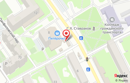 Магазин свежего мяса на улице Суворова на карте