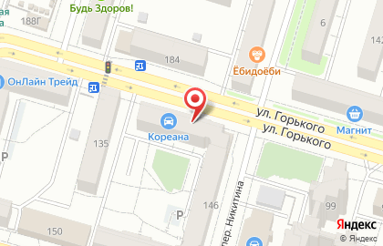 Торговая компания ТПСпецодежда на улице Горького на карте