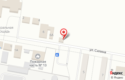 Продуктовый магазин в Омске на карте