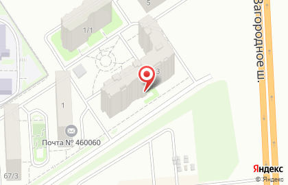 Ветеринарная клиника ОренВет в Ленинском районе на карте