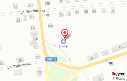 Автомойка Скиф в Новосибирске на карте